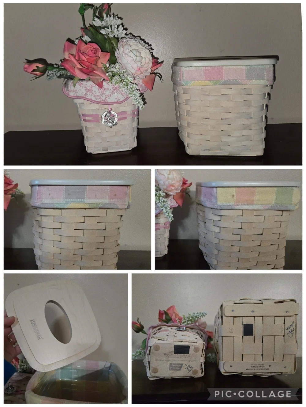 Longaberger Handmade Baskets Horizon Of Hope Bundle Of 27